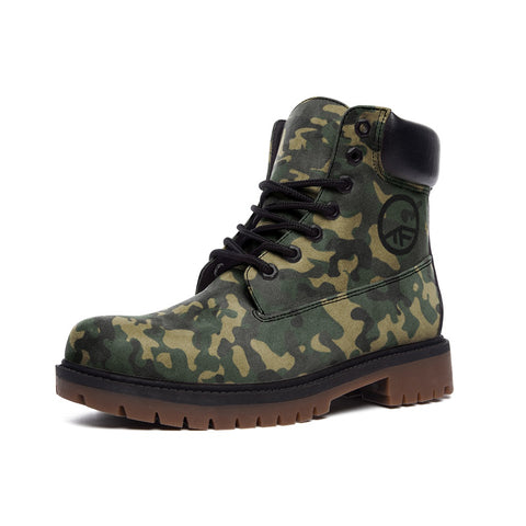 5101 - OTF MEN CAMO 1 Casual Leather Lightweight JC Special Edition boots TB