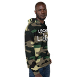 0123H - OTF Wht-Logo LOCKED & LOADED Camouflage Unisex (Pull-Over/Pouched) Hoodie
