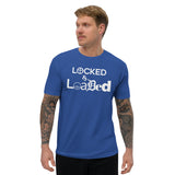 0123A - OTF Wht-Logo LOCKED & LOADED (in Various colors) Men's Short Sleeve T-shirt