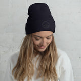 0126 - OTF Cuffed Beanie (in Various colors) w/ Blk 3D Puff-Embroidered Logo