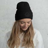 0126 - OTF Cuffed Beanie (in Various colors) w/ Blk 3D Puff-Embroidered Logo