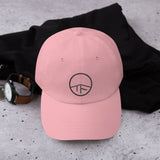 0125 - OTF Dad Hats (in Various colors) w/ Blk 3D Puff-Embroidered Logo