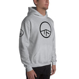 0113 - OTF Blk-Logo Unisex Heavy Blend Hoodie (Pull-Over/Pouched in Various colors)