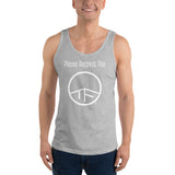 0105 - OTF Wht-Logo Unisex RESPECT (in Various colors) Tank Top