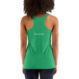 0104 - OTF Wht-Logo Ladies' RESPECT (in Various colors) Racerback Tank