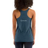 0104 - OTF Wht-Logo Ladies' RESPECT (in Various colors) Racerback Tank