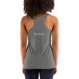 0104 - OTF Wht-Logo Ladies' RESPECT (in Various colors) Racerback Tank