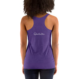 0104 - OTF Wht-Logo Ladies' RESPECT (in Various colors) Racerback Tank